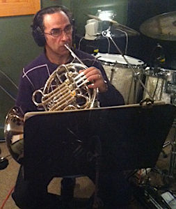 Igor Sherbakov with horn